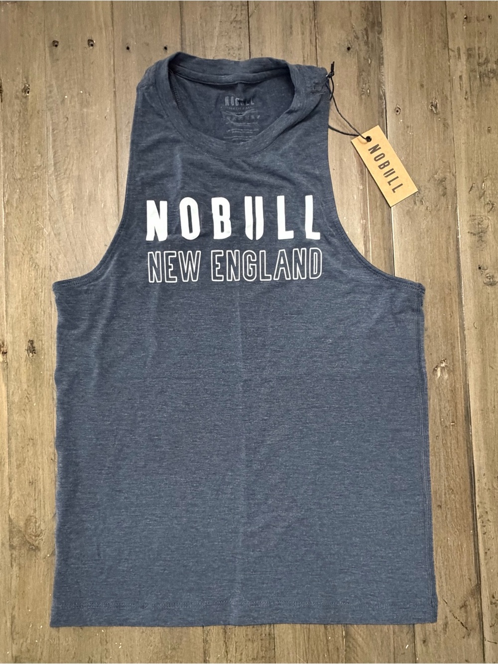 NWT NOBULL Women’s New England Racerback Tank - XS - Navy *LIMITED EDITION*